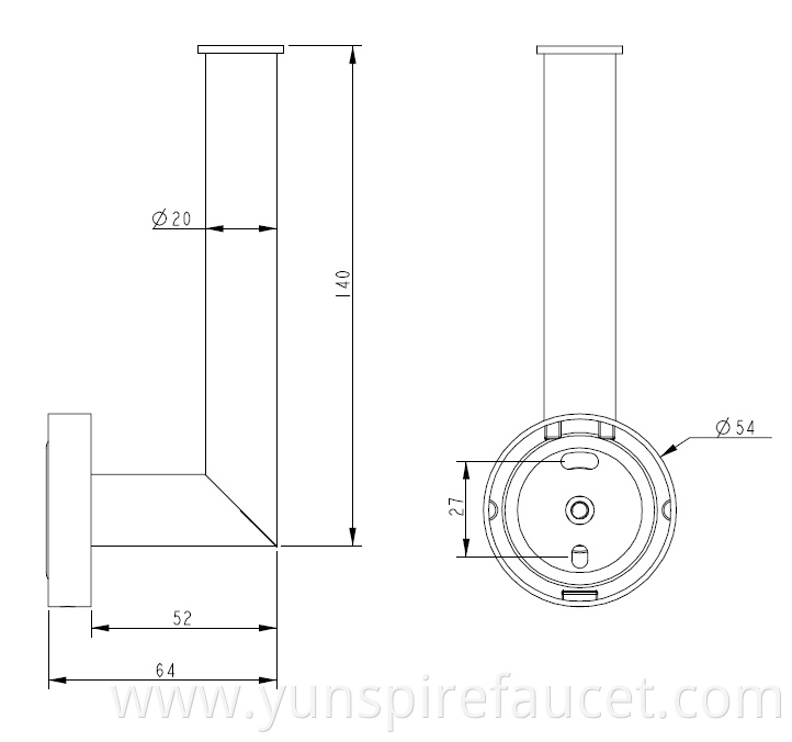 paper holder without lid